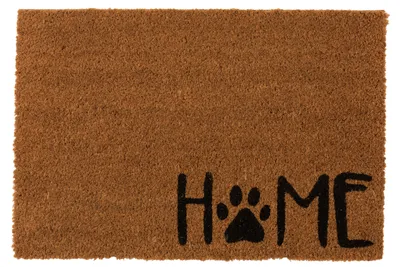 Produktbild von J-Line - Fußmatte 'Home' - Natur/Schwarz