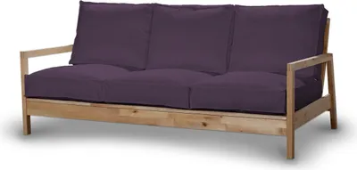 Produktbild von Dekoria Bezug für Lillberg 3-Sitzer Sofa, violett, Sofahusse, Lillberg 3-Sitzer