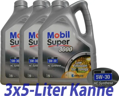 Produktbild von Mobil Super 3000 XE 5W-30 3x5 Liter