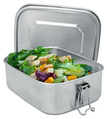 Edelstahl-Lunchbox 800 ml, hermetsch, wiederverwendbar