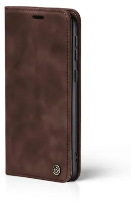Produktbild von Handy Hülle für Samsung Galaxy A33 5G Klapphülle Bookcase Flip Cover Handy Tasche Etui Farbe: Dunkelbraun