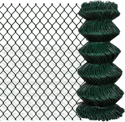 Produktbild von Maschendrahtzaun 0,8 x 25 m in Grün für den Garten