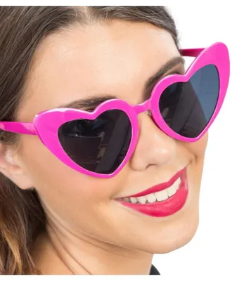 Produktbild von Herz-Brille pink