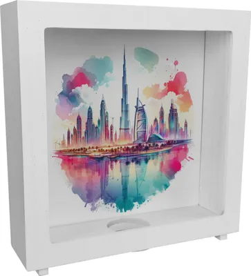 Produktbild von Dubai Rahmen Spardose aus Holz