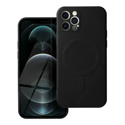 Obrázek produktu pro Pouzdro vhodné pro iPhone 12 PRO Silicone Mag Cover kompatibilní s MagSafe, černé