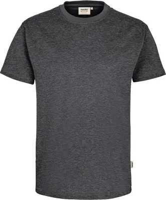 Produktbild von HAKRO T-Shirt Mikralinar Herren #281 Gr. M anthrazit-meliert