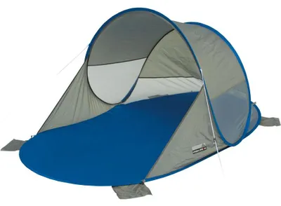 Image de High Peak - Tente « Calvia » MR265 (90 cm x 200 cm x 120 cm) (bleu/gris/argent)