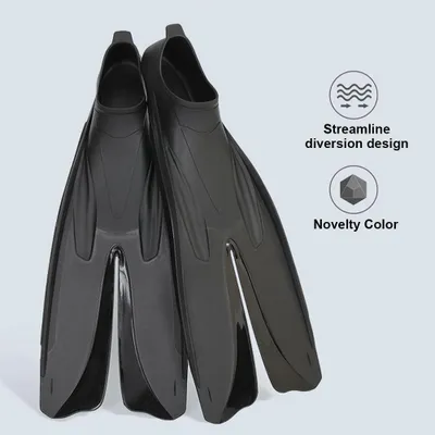 Imagen del producto de Zapatos de natación tipo "rana" profesionales, antideslizantes, para gateo, buceo, snorkel, entrenamiento, aletas para buceo y equipo de natación