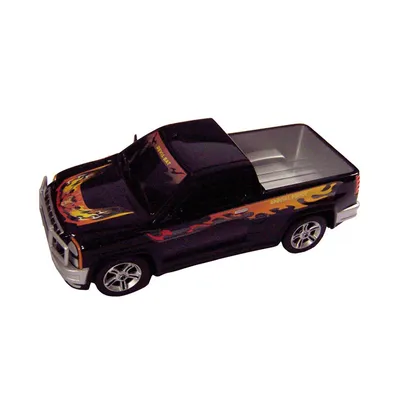 Produktbild von Carrera Modellauto PS Pick Up Truck schwarz m. Fledermaus st.