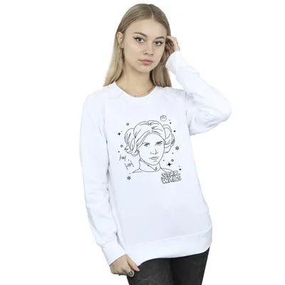 Produktbild von Star Wars - "Episode IV: A New Hope" Sweatshirt für Damen BI38302 (L) (Weiß)