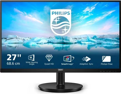 Produktbild von Philips 275V8LA/00, LED-Monitor, (QHD, DisplayPort, HDMI, VA