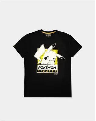 Obrázok produktu pre Pokémon - Embarrassed Pika - Pánske tričko s krátkym rukávom - XL - Difuzed TS556418POK - (Tričká a Topy / Tričká s krátkym rukávom)