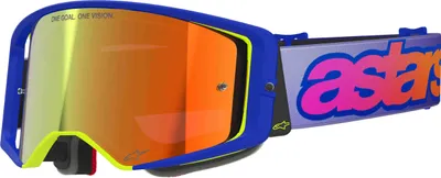 Immagine prodotto di occhiali SUPERTECH VISION VISTA, ALPINESTARS (blu/giallo/viola, plexi rosso specchiato) 2026