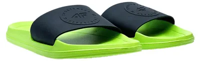Produktbild von 4F - Herren Badesandale "4FMM00FFLIM047A" PP1832 (42 EU) (Schwarz/Grün)