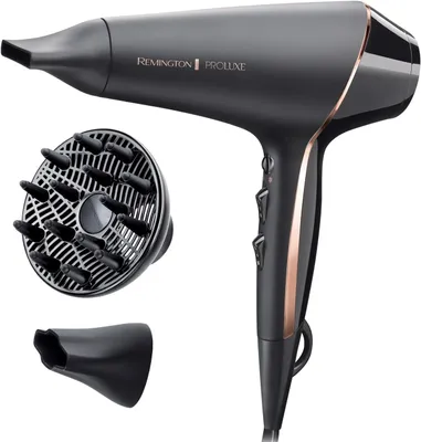 Produktbild von Profi Ionen Haartrockner 2400W mit AC-Motor, 150 km/h Luftstrom, OPTIheat Technologie, 3 Aufsätze, Diffusor, Kaltstufe,Anti-Frizz,Salon Kabel 3 m lang
