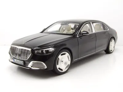 Produktbild von Mercedes Maybach S 680 4Matic 2021 schwarz Modellauto 1:18 Norev