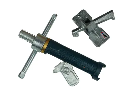 Produktbild von 100 Stück Schalungsklemmschloss Schalungsschloss +Spindelspanner für Keilklemmen