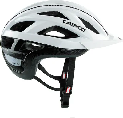 Produktbild von CASCO Cuda 2 Fahrradhelm, farbe:weiß schwarz, Größe:L (59-62 cm)