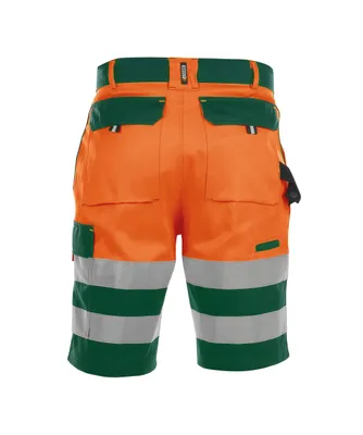 Produktbild von DASSY Warnschutz Shorts VENNA Bermuda Gr. 56 grün/orange