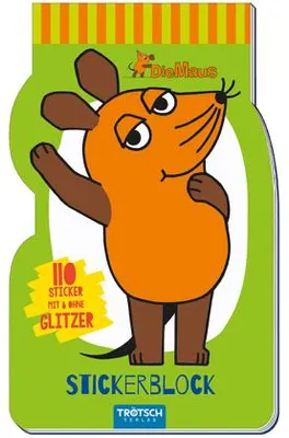 Produktbild von Trötsch Die Maus Stickerblock