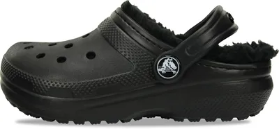 Produktbild von Crocs Uni Kinder Classic Lined Clog K Clog, Black/Black, 34/35 EU