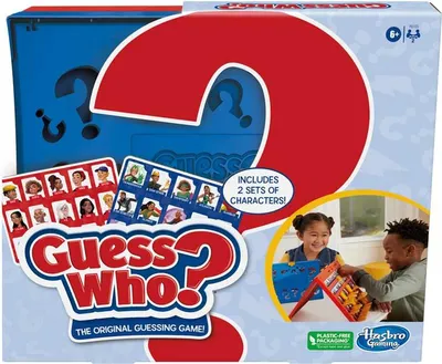 Produktbild von Hasbro Brettspiel Guess Who - klassisches Familienspiel für Kinder