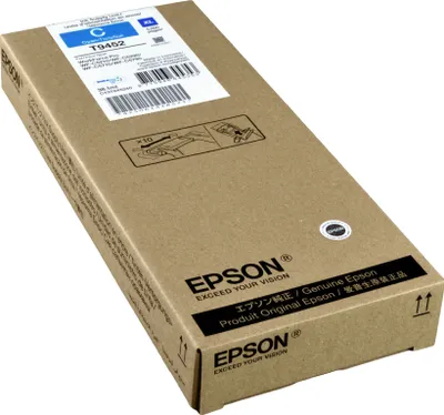 Produktbild von Epson WF-C5xxx Series Ink Cartridge XL Cyan, High (L) Yield, Cyan, 38,1 ml, 1 Stück(e), 5000 Seiten, Einzelpackung