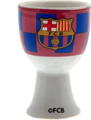 Obrázek produktu pro FC Barcelona - Pánský/dámský unisex kelímek na vejce - keramický TA6122 (jedna velikost) (bílá/modrá/vínově červená)
