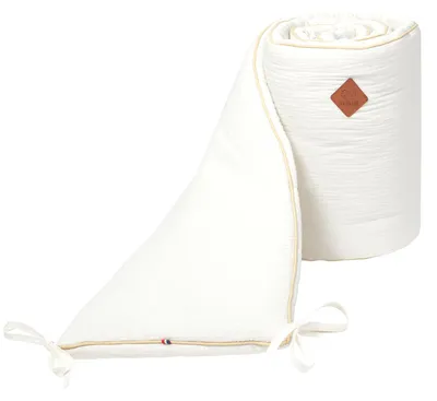 Immagine prodotto di Bordo per lettino Jeanne - 210 x 30 cm - Ecru | by SEVIRA KIDS