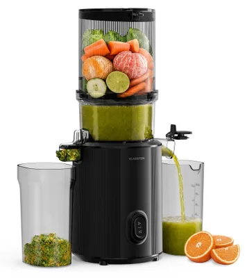 Slowjuicer 300 W, 130 mm Einfüllschacht, 55 U/min, BPA-frei