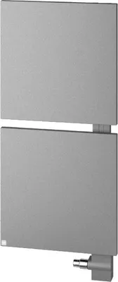 Produktbild von Kermi Signo Designgehäuse 1247 x 540 mm, rechts, silber, SGV1A120055WRWK