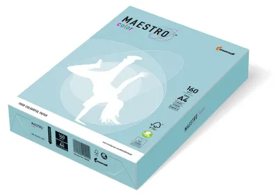 Produktbild von Mondi Maestro Color Mittelblau 80g A4 100 Blatt