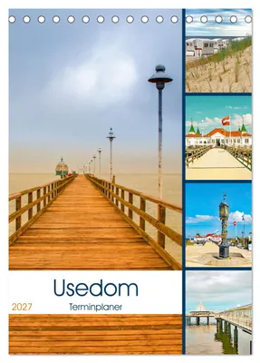 Produktbild von Usedom - Terminplaner (Tischkalender 2027 DIN A5 hoch), CALVENDO Monatskalender
