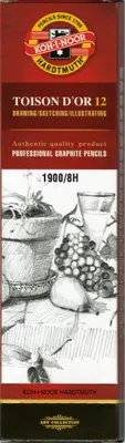 Zdjęcie produktu dla Ołówek Grafitowy 1900-8H Toison D'or 6993 A'12