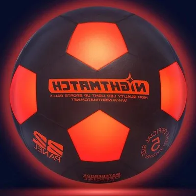 Obrázok produktu pre Sada na futbal s osvetlením 5 čierno-oranžová LED