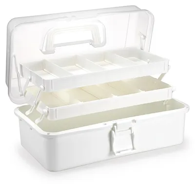 Obrázek produktu pro Úložná krabice se 3 zásuvkami, 7 přihrádkami, pro hračky
