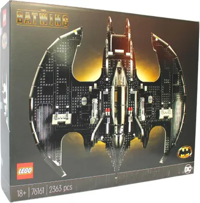 Produktbild von LEGO 76161 BATMAN 1989 Batwing Sammlerset für Erwachsene mit exklusiven Minifiguren