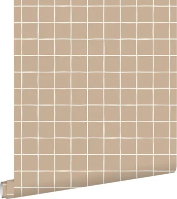 Immagine prodotto di ESTAhome carta da parati scacchi marrone 50 x 900 cm