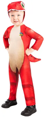 Immagine prodotto di Costume da bambino/a Paw Patrol, tema "Dino", modello Rhubarbe, taglia 92/104 (3-4 anni)