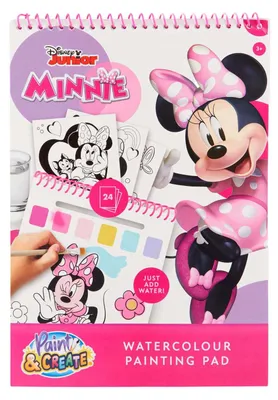 Zdjęcie produktu dla Kolorowanka z akwarelami Disney Minnie