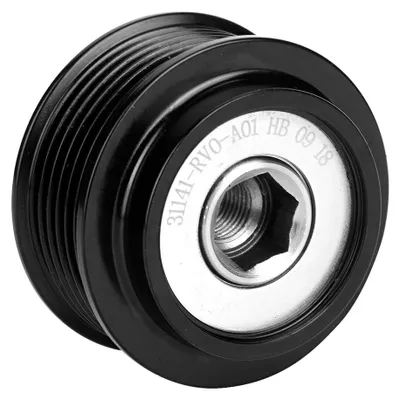 Image de Poulie d'embrayage d'alternateur compatible avec Honda Accord V6 3,5 L 3471 cm³, modèles 2011-2012, référence 31141-RV0-A01
