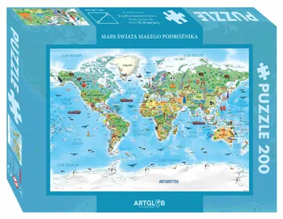 Obrázek produktu pro Puzzle 200 – Svět malého cestovatele – Artglob