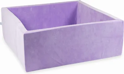 Zdjęcie produktu dla Umywalka 110x110x40 Velvet Soft fioletowa bez kulek