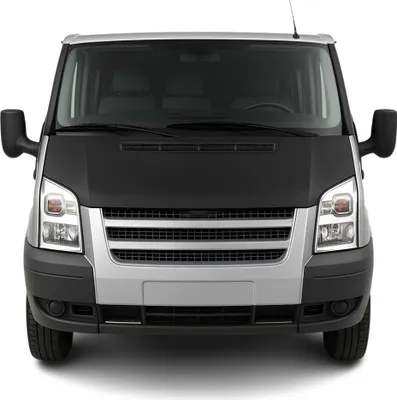 Image de Protège Capot pour Ford Transit 2006-2014 Masque de voiture vinyle Noir complète