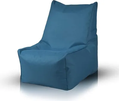Produktbild von Ecopuf - Relaxsessel Bean Bag, Bequemer Sitzsack, Pouf, Farbe Hellblau Nc6