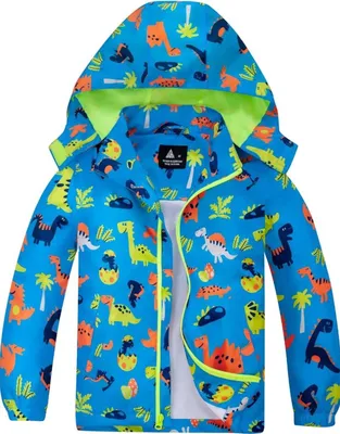 Immagine prodotto di Giacca impermeabile per bambini, leggera, impermeabile, per ragazzi e ragazze, da esterno, traspirante, antivento, 2-3 anni