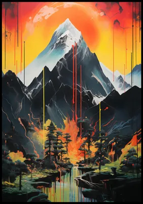 Produktbild von Poster 70x100cm Bergalchemie