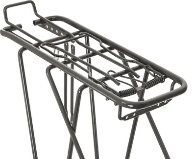 Produktbild von 28 Zoll Fahrrad Gepäckträger Streben Länge 160 mm Federklappe Grau