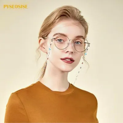 Produktbild von Brillenkette für Damen, 8 Stück Perlen Brillenband, elegante Ketten für Sonnenbrillen und Lesebrillen, Anti-Verlust Brillenschnur für den Hals