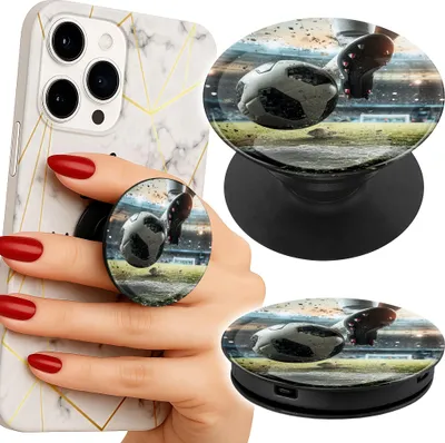 Produktbild von Handyhalterung Popsocket für Finger / Ständer - FUSSBALL, FOTBALLSPORT